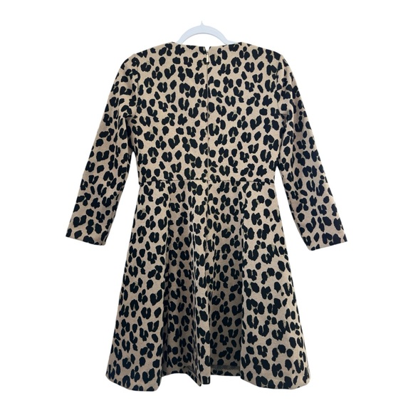Kate Spade Women's Leopard Forest Feline Jacquard Fit and Flare Dress Size 4 - Picture 3 of 10